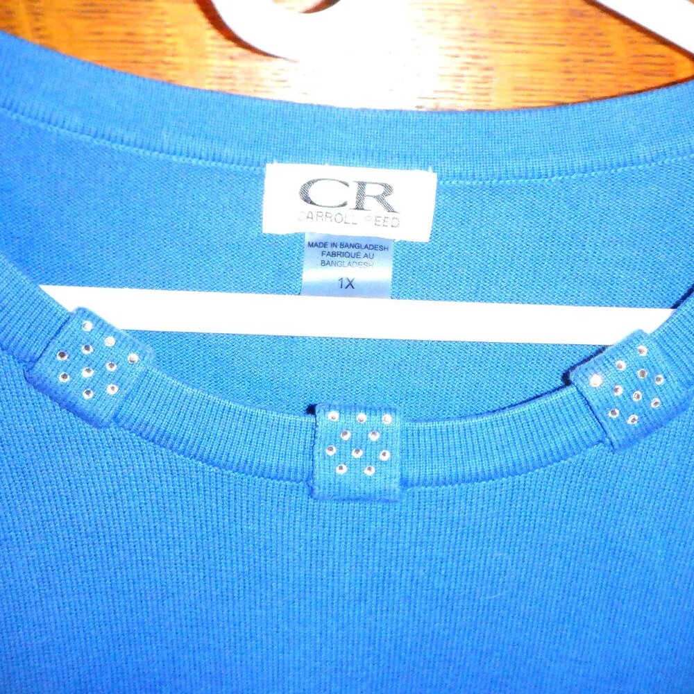 ~~~ CARROLL REED / CR ~~~ TOP ~ 1X